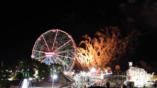 Coney Island Fireworks Friday 62615 [upl. by Anewor]