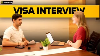 F1 Visa Interview Training  Ex US Visa Officer [upl. by Norej]