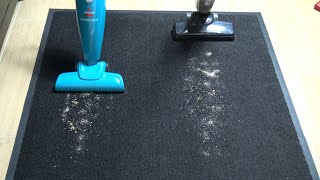 Bissell Featherweight vs Eureka Blaze  Stick Vacuum Performance Demo [upl. by Nairad315]