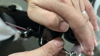 Folding Bicycle Locking Clip Installation [upl. by Alurd393]