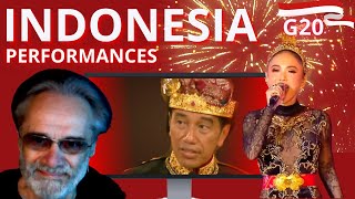 INDONESIA  AMAZING CULTURAL SHOW AT Gala Dinner G20 IN BALI  REACTION by GianniBravoSka [upl. by Efron]