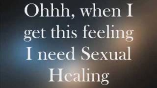 Marvin Gaye  Sexual Healing lyrics [upl. by Nalced]