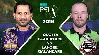 Match 12 Full Match Highlights Quetta Gladiators vs Lahore Qalandars  HBL PSL 4  HBL PSL 2019 [upl. by Fillender]