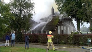 Boerderijbrand Broekland quotVanwege de waterwinning is er groot opgeschaald quot [upl. by Vola]