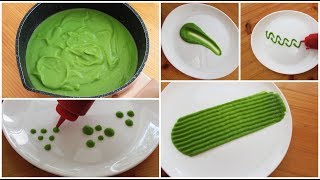 How to make a pea purée  Restaurant style recipe  如何制作豌豆泥 [upl. by Trinee]