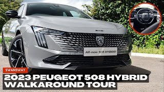 2023 Peugeot 508 Hybrid Walkaround Tour  Swansway Motor Group [upl. by Anahtor]