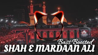 Shah E Mardan E Ali  Bass Boosted Remix  Nusrat Fateh Ali Khan Qawwali  Dj Shoaib Mixing [upl. by Halyk]