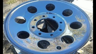 How To Sand And Polish Aluminum Rim To Mirror Finish [upl. by Gottfried]