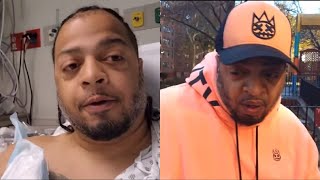 Hassan Campbell REACTS To Being SHOT On LIVE While In His HOOD From Hospital “STILL ALIVE BULLET… [upl. by Zachar516]