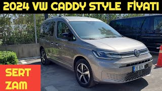 OCAK 2024 VW CADDY 2024 MODEL FİYATLARI AÇIKLANDI [upl. by Marucci183]