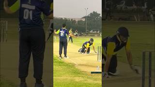 Best Runner Ever In Cricket History 😂 cricket cricketcompetition cricketleague tapeballcricket [upl. by Miehar]