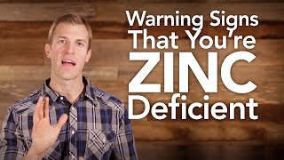 Warning Signs That Youre Zinc Deficient  Dr Josh Axe [upl. by Lorenza]