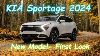 Kia Sportage 2024  Hybrid  Beautiful First Look [upl. by Anerbas]