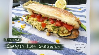 The Best Chickpea Tuna Sandwichvegan jimmy neutron [upl. by Ellener]