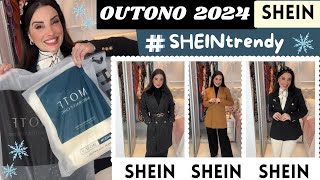 Comprinhas SHEIN TRENDY inverno 2024 looks lindos e elegantes super desejados incluindo MOTF [upl. by Brittany]