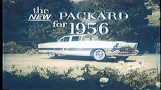 1956 Packard Motor Car commercial  The Greatest Packard Of Them All in color [upl. by Ihana]