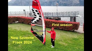 First day with the new 2024 Severne Freek [upl. by Bev]