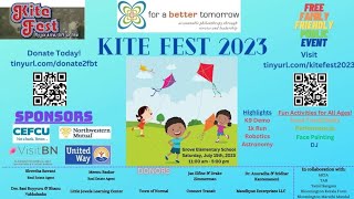 Kite Fest 2023  Family Friendly Public Event [upl. by Hedvah]