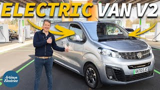 IS THIS THE BEST ELECTRIC VAN VAUXHALL VIVAROE  Electrician Life [upl. by Norry]