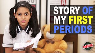 STORY OF MY FIRST PERIODS  Short Film  Be Safe [upl. by Akerue]