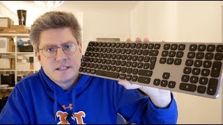 Satechi Bluetooth Tastatur M1 Maus und Alu Mauspad Testbericht [upl. by Aicek729]