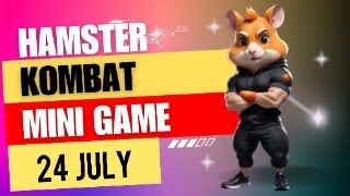 Step by Step Hamster Kombat Mini Game 24 July  Mini Game Hamster Kombat 24 July [upl. by Ernald]