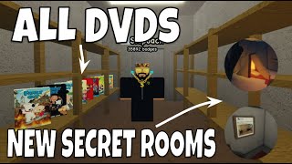 How to get ALL DVDS amp 2 NEW SECRET ROOMS IN FLEX YOUR BADGES [upl. by Deena]