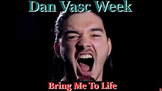 REACTION Dan Vasc Week  500 AbonnentenSpecial quotBring Me To Lifequot Cover  EVANESCENCE [upl. by Araas]