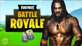 AQUAMAN VOICE TROLLING IN FORTNITE Aquaman Troll [upl. by Azarria]