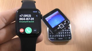 Incoming callApple Watch SE ampNokia 7705 Twist [upl. by Celin]