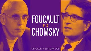 Classic Debate Chomsky vs Foucault  on Human Nature English Dubbed [upl. by Rivard406]