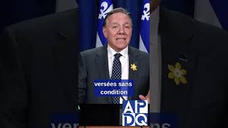 On assiste à un feu dartifice dannonce de Trudeau Dit le premier ministre  M François Legault [upl. by Elbertine138]