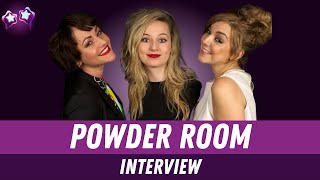 Powder Room Cast Interview Sheridan Smith Jaime Winstone amp MJ Delaney [upl. by Alius422]