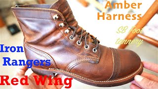 Red Wing  Iron Ranger Copper Rough N Tough 8115  OG sole Most Well Known Munson style boot [upl. by Rafaelia]