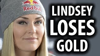 Olympic Skier Lindsey Vonn Loses Gold After Bashing Trump [upl. by Jerusalem]