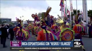 El Carnaval de Negros y Blancos se toma Bogotá  5 de Diciembre de 2014 [upl. by Goer]