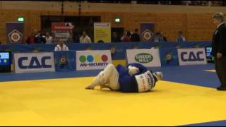 Judo Veterans EM 2011 M5 73kg Zatik vs Hofer [upl. by Varian]