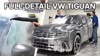 VW Tiguan Full Detail  Cleaning  Polishing  Ceramic Coating  Auto Detailing [upl. by Dodd285]