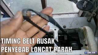 SERVICE OVERDECK Cara pasang timing belt yg putus [upl. by Clara]