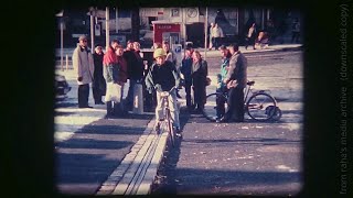 The bicycle lift sykkelheisen in Trondheim on Super8 film 1993 [upl. by Nester]