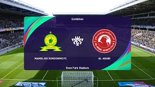 Mamelodi Sundowns vs AlArabi 26072024 Club Friendlies PES 2021 [upl. by Booze]