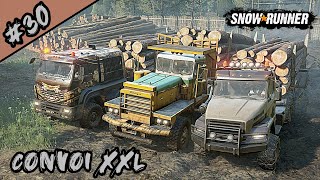 CONVOI XXL SnowRunner Part 30 [upl. by Anol]