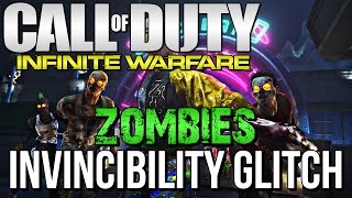 ZOMBIES IN SPACELAND quotINVINCIBILITYquot GLITCH Infinite Warfare Zombies God Mode Glitch [upl. by Ydnyl]