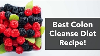 The Best Colon Cleanse Recipe For Your Colon Detox Diet [upl. by Nelac796]