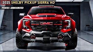 2025 GMC Sierra HD Production Updates Pricing amp Features Revealed [upl. by Fellows]