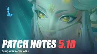 Patch Notes 51D  Wild Rift [upl. by Allenod]