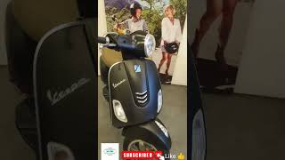 Vespa VXL 150 Matte Black Piaggio Scooter Shorts ভেসপা স্কুটার ১৫০ সিসি কালো কালার [upl. by Halden653]