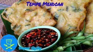 Resep Tempe Mendoan Enak khas Jawa Tengah  Mendoan Tempeh [upl. by Schlessinger860]