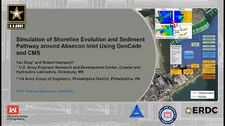 25 Oct 2022  GenCadeCMS modeling at Absecon Inlet NJ [upl. by Sayres]