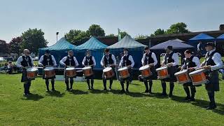 PF Boghall amp Bathgate Pipe Band Snare Line  UK Pipe Band Championships 2024 Bangor [upl. by Ferrell]